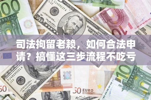 济南司法拘留老赖，如何合法申请？搞懂这三步流程不吃亏！