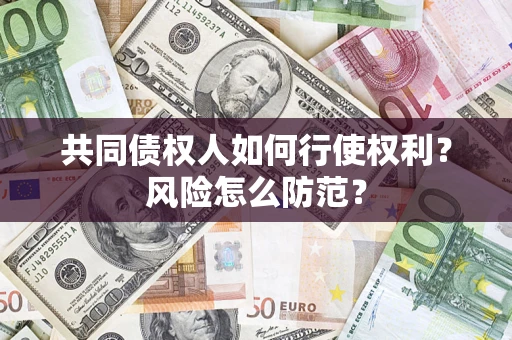 济南共同债权人如何行使权利？风险怎么防范？